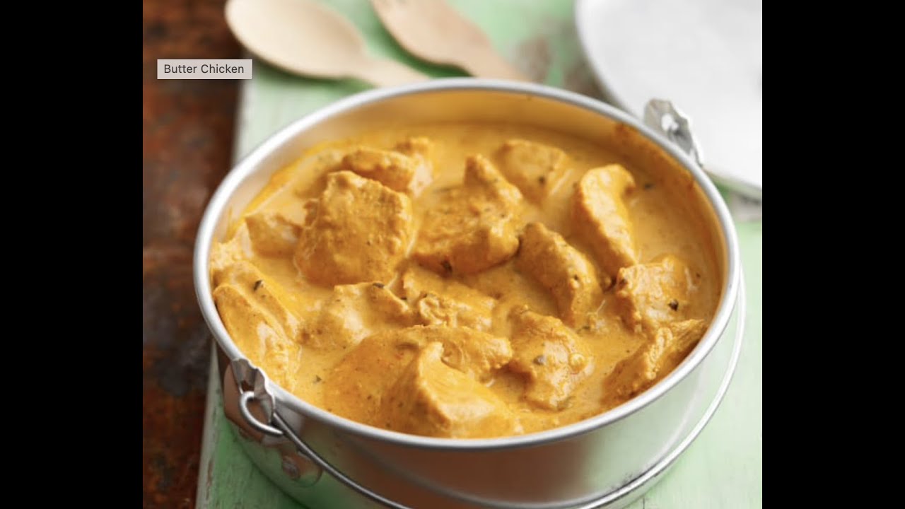 BUTTER CHICKEN IN THE THERMOMIX TM6
