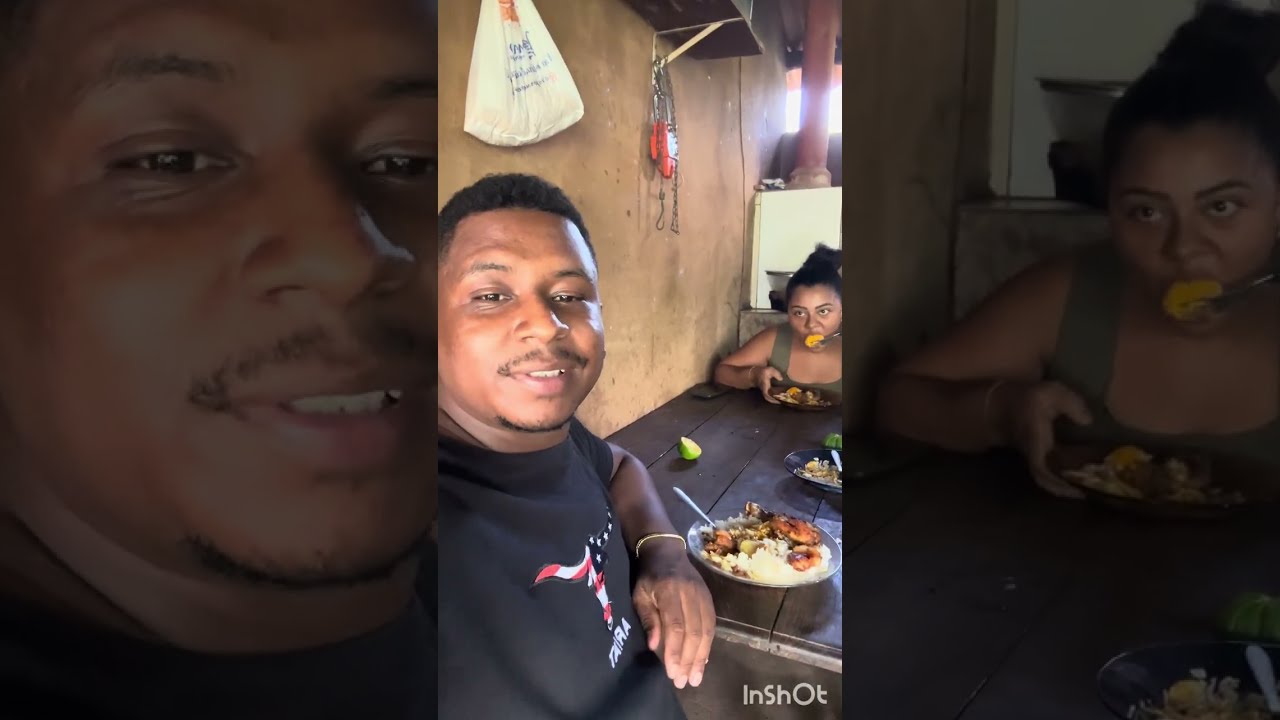 Almoço de domingo, e pegando frutas frescas 