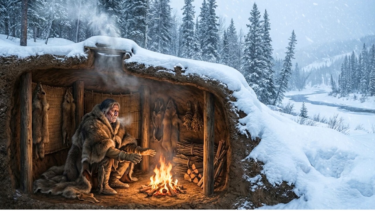 The Forgotten Winter Survival Secrets of Native American Tribes | Relaxing History for Sleep