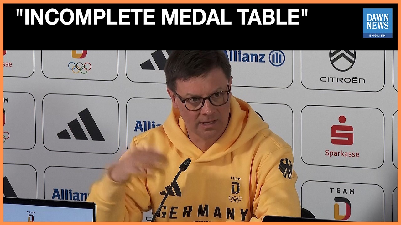 Head Of German Olympic Team Is Proud Despite 
