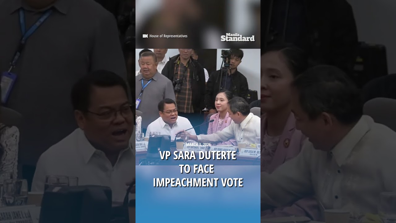 VP Sara Duterte to face impeachment vote