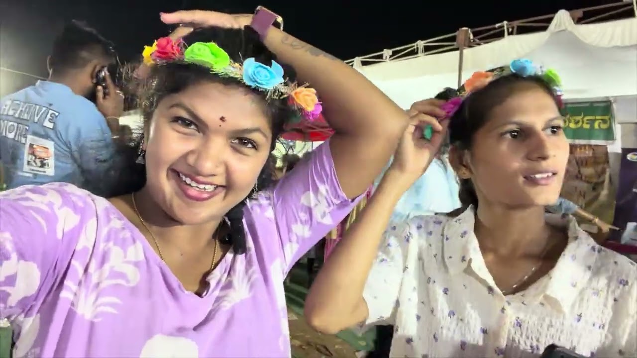 My first vlog ❤️keep supporting guys❤️🫂@SonuBhumika1992 #vlog #kannada #youtube#honnali