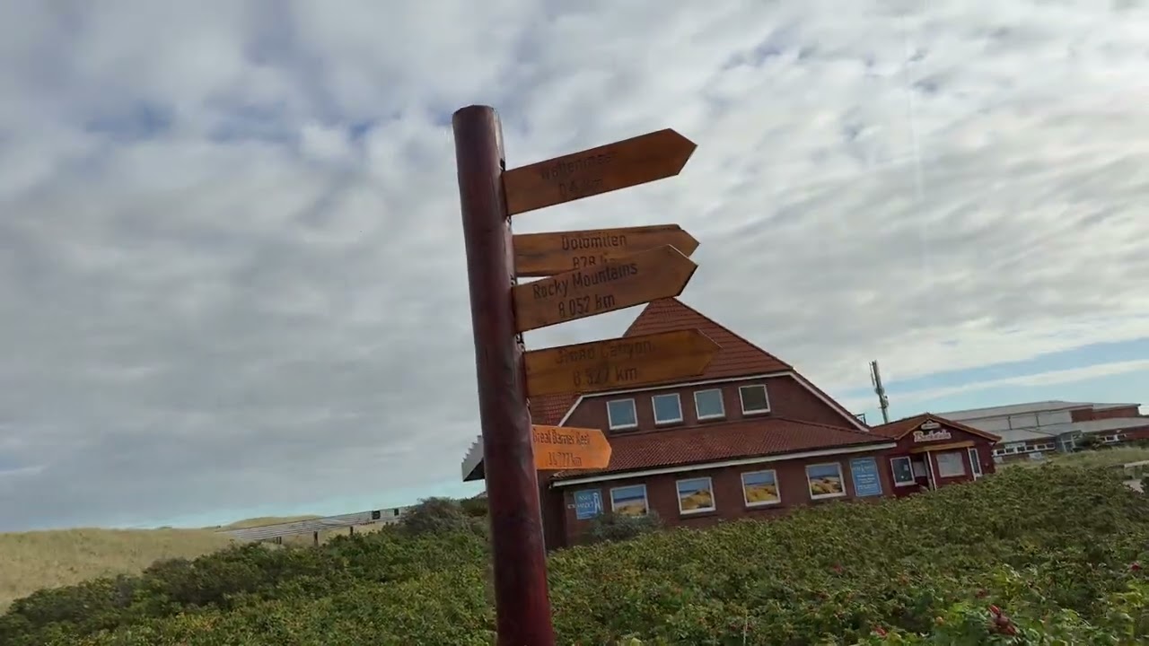 Baltrum (die kleine Düneninsel der Nordsee) Dokumentation