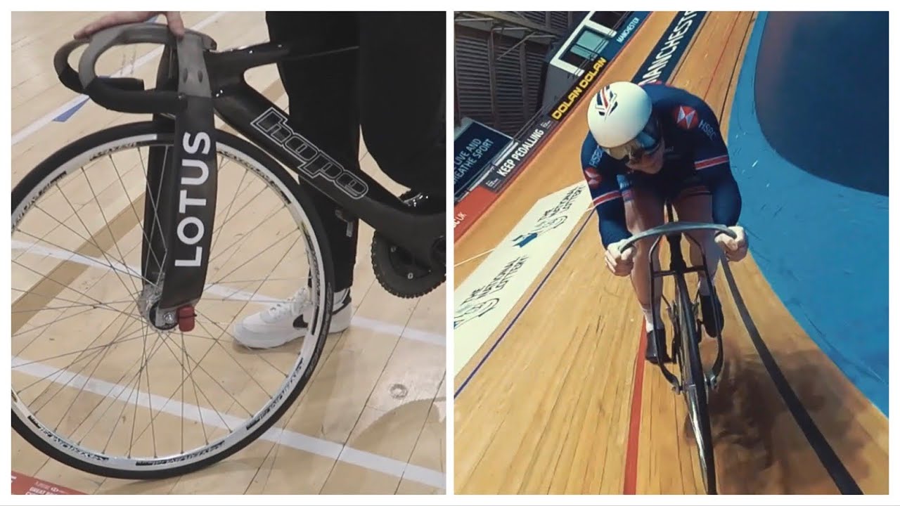 He's got a big Helmet to fill!  Will there be a Hope Track Bike tour coming soon? 👀 👀