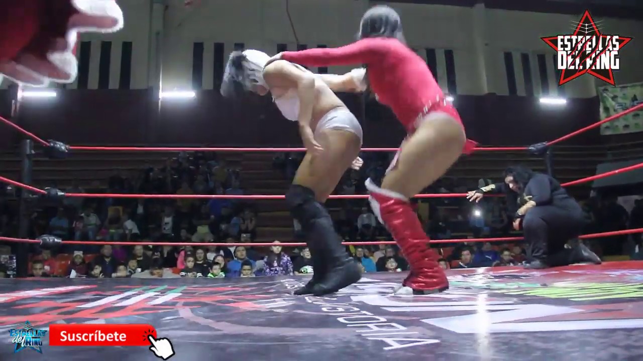 Lady Shani y Big Mami, vs Hades y Goya Kong en la Arena Neza