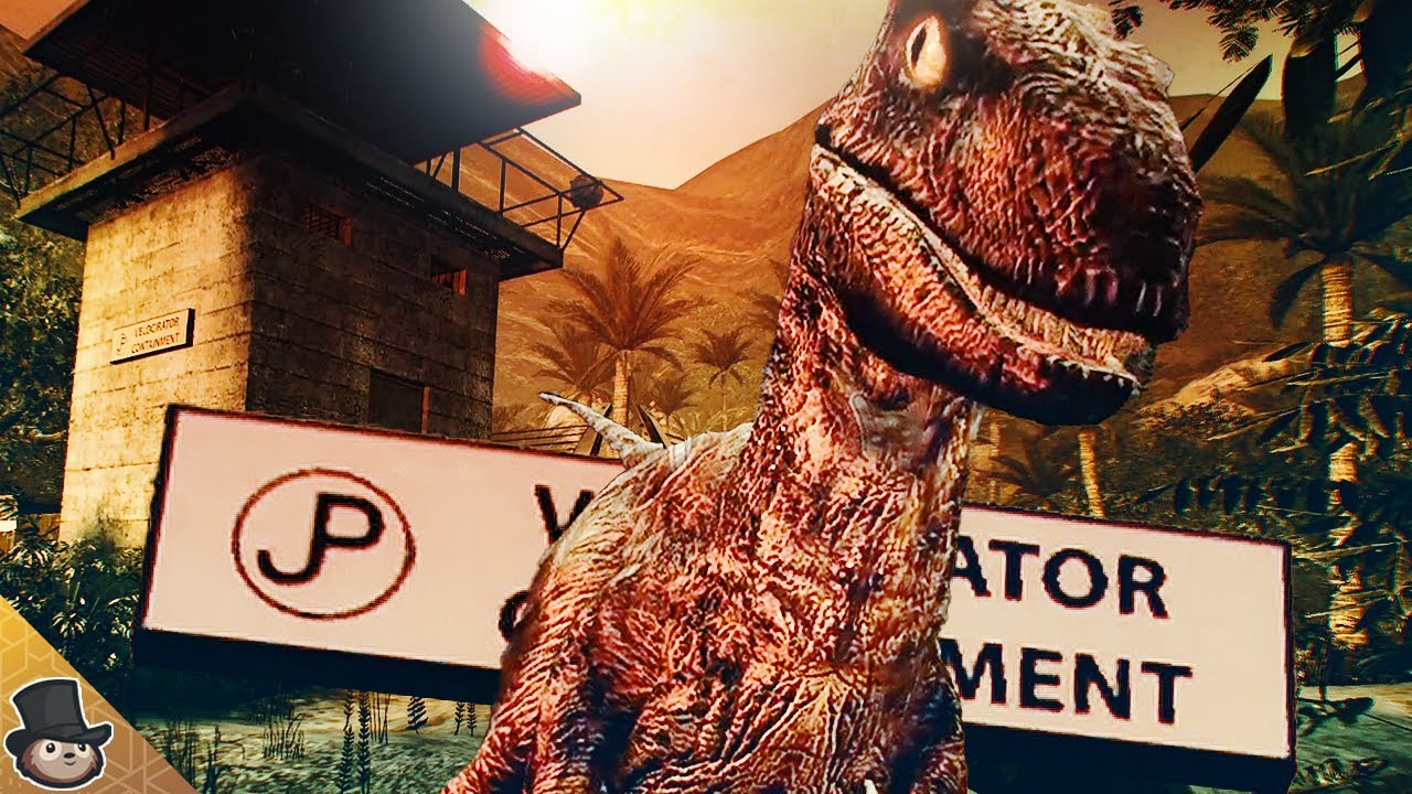 THE RAPTOR PADDOCK! This Jurassic Park Fan Game Has A Raptor Breakout!