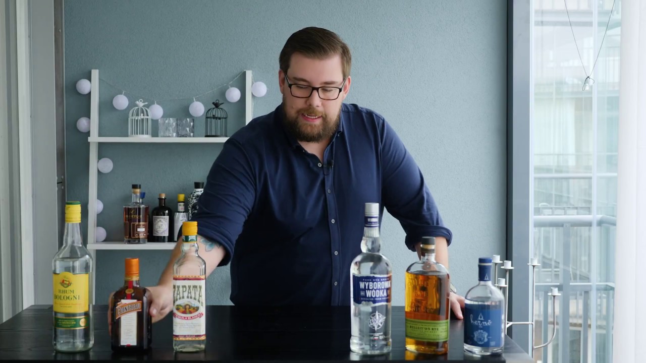 6st (8st) spritsorter man behöver i sin hemmabar!
