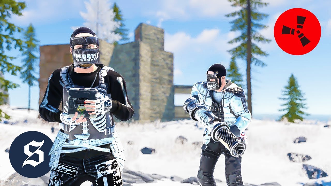 Online Raiding our Neighbors off our Island for Revenge - DUO RUST #12 S19