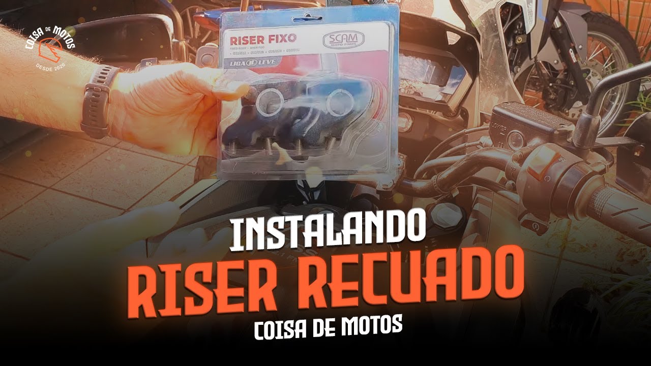 [RÁPIDA, PRATICA E DEFINITIVA] COMO INSTALAR O RISER NA HONDA NC750X