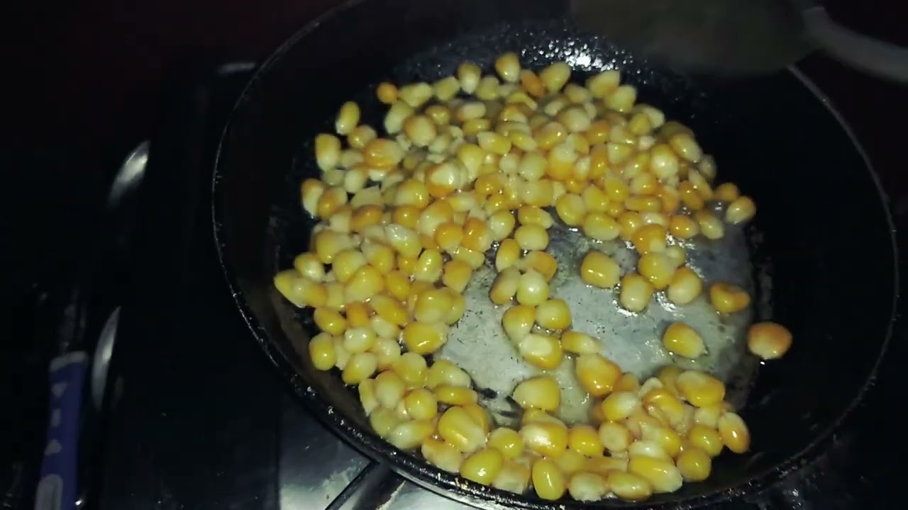 Butter mashala corn recipe||Mashala corn