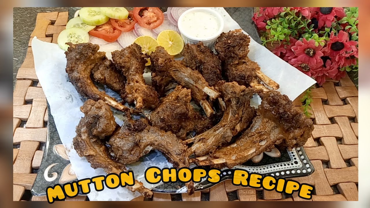 Mutton Chops Recipe||Mutton Chaap Recipe||Mutton Chops Marinate Recipe
