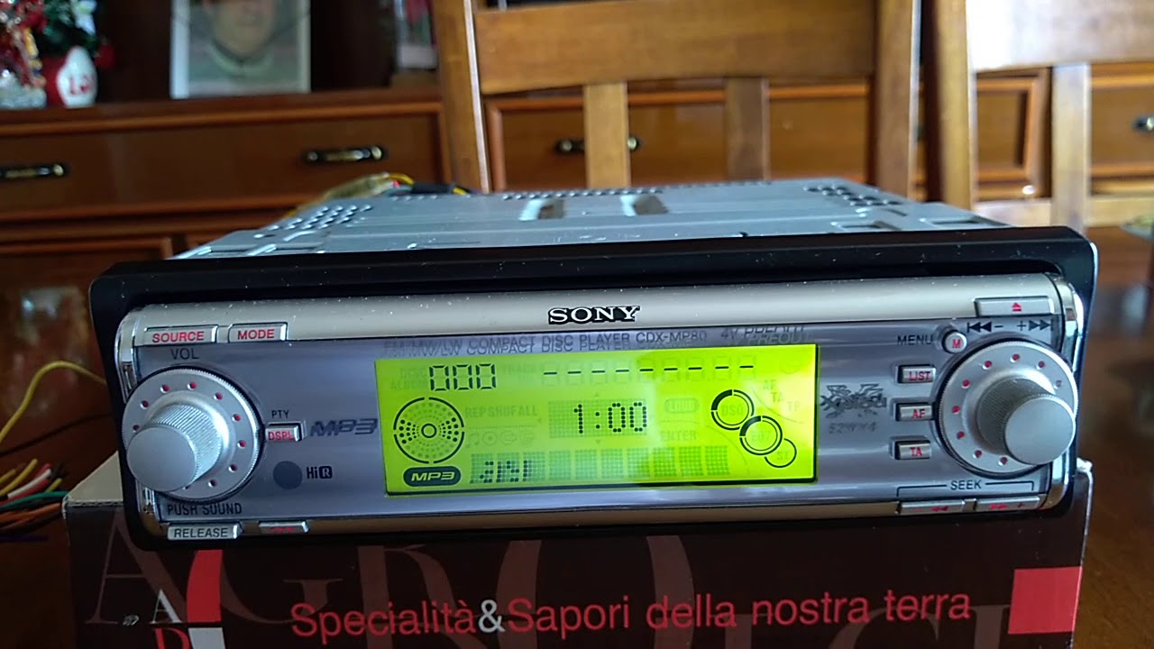 Sony cdx mp-80