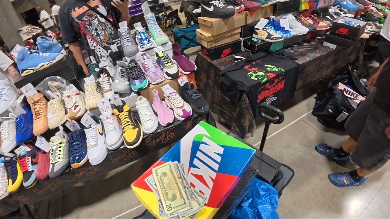 ИСК ВЫГОДНЫХ ПРЕДЛОЖЕНИЙ НА SNEAKER CON В ВАШИНГТОНЕ, ДЕНЬ 1. ОТЛИЧНАЯ СДЕЛКА НА TRAVIS SCOTT AIR...