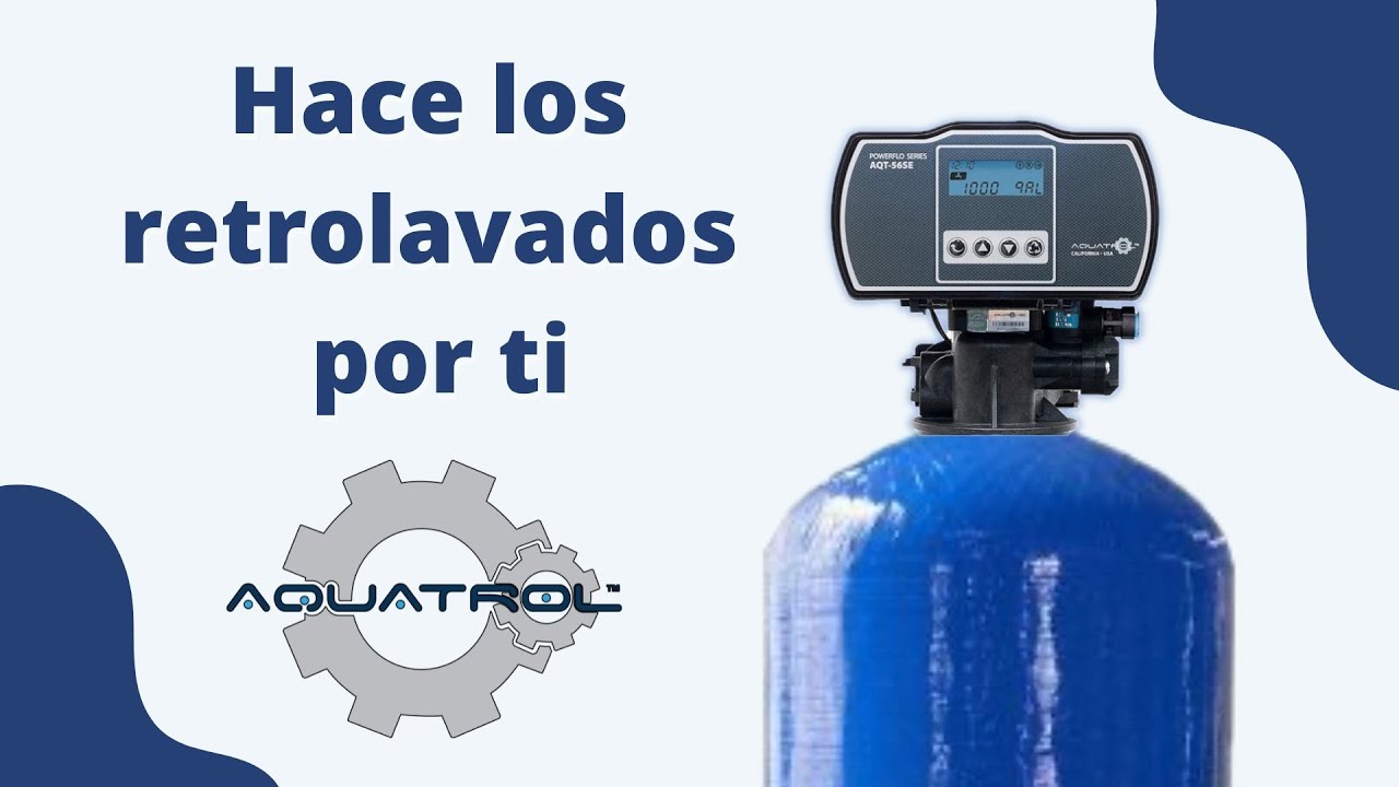 Programación de válvulas automáticas para Filtro y para suavizador modelo  AQT-56SE | Oasis exprés