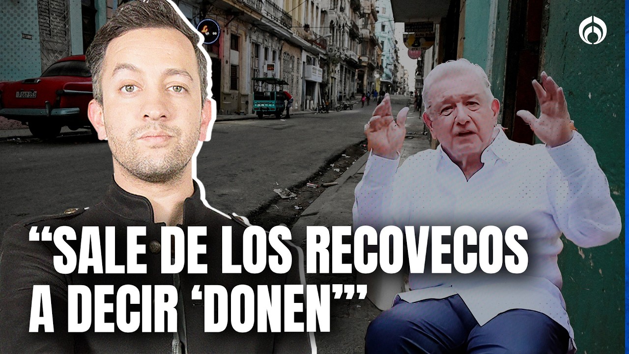“Retiro, retiro... no”: AMLO pide donaciones para Cuba y Chumel lo critica
