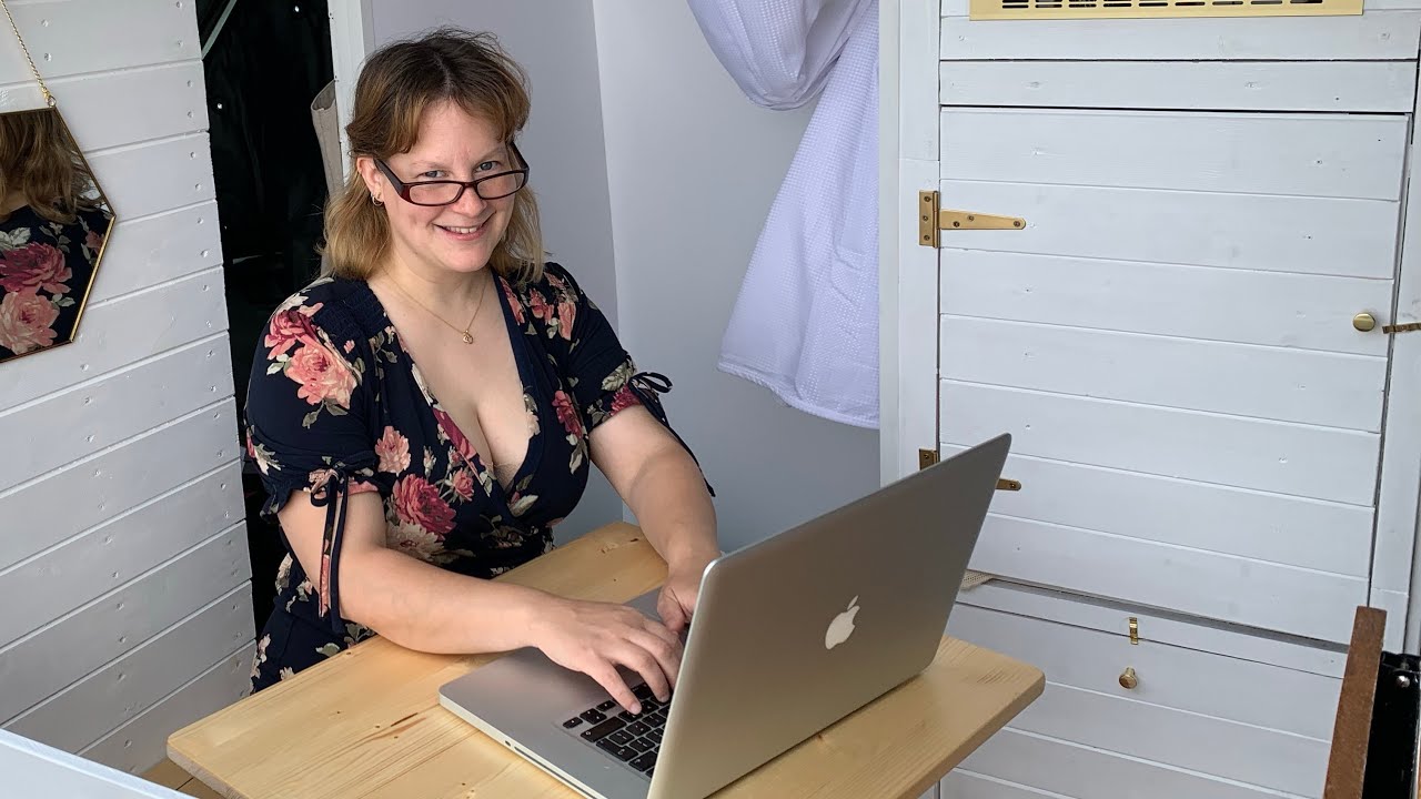 Installing swing out Lagun table system in Becky's VW crafter campervan conversion