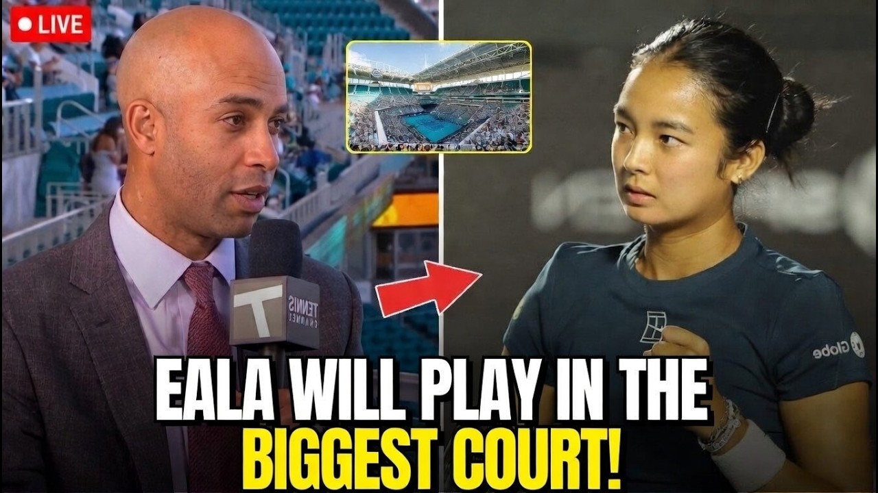 Director Miami Open REACTS On WTA DECLARING Alex Eyala to Play In The MAIN Arena Of MIAMI OPEN!