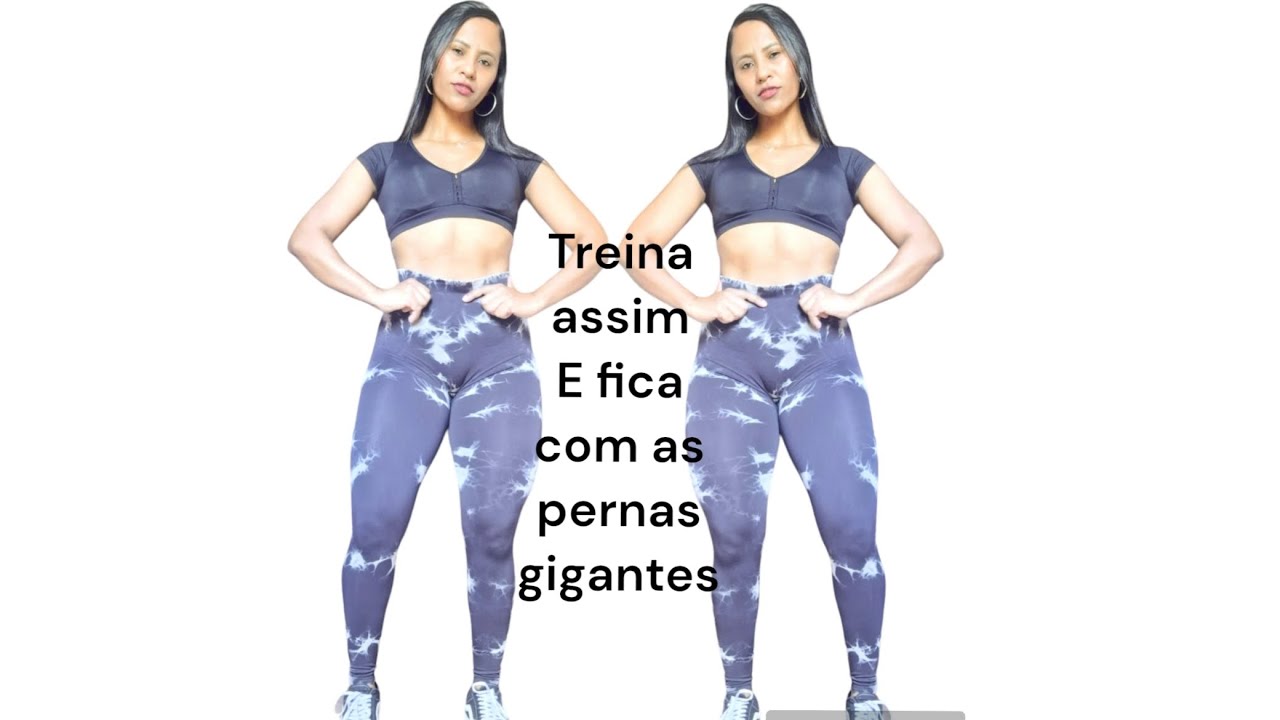 minhas pernas aumentou  muito fazendo esse treino vocês precisa fazer #treino #em #casa