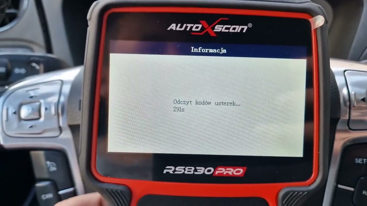 AutoXScan RS830Pro TEST- Ford S-Max '10 2.0TDCi