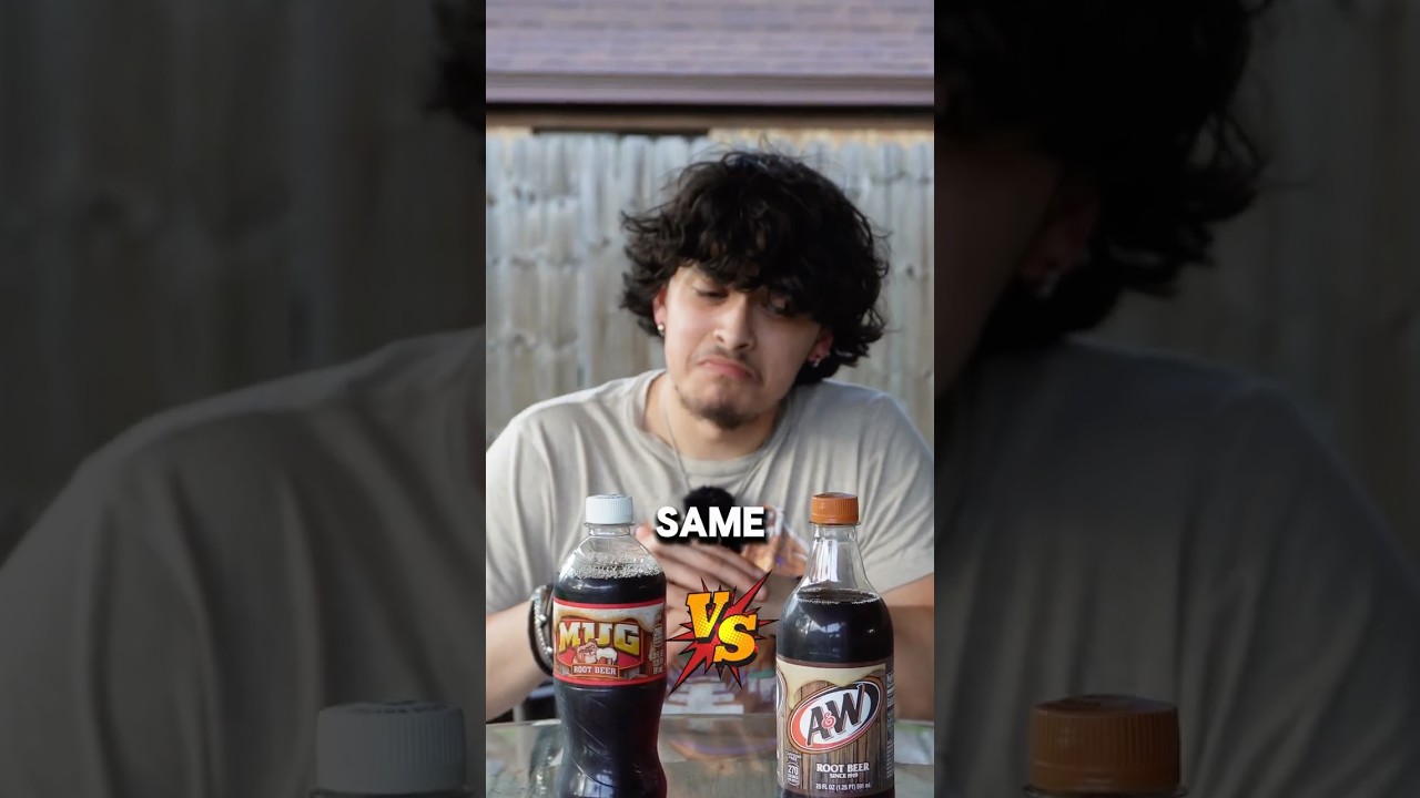 A&W or Mug Root Beer? (BLIND TASTE TEST!!)