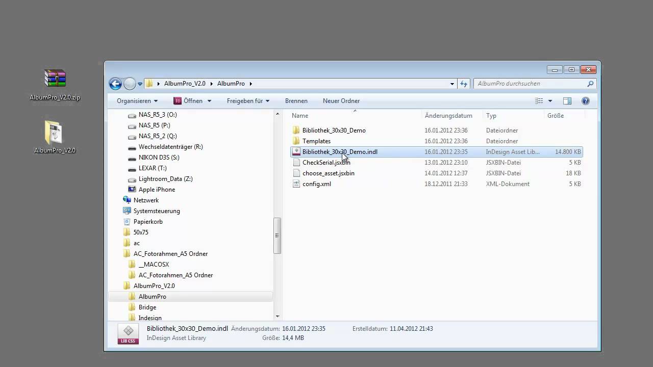 AlbumPro - Installationsanleitung