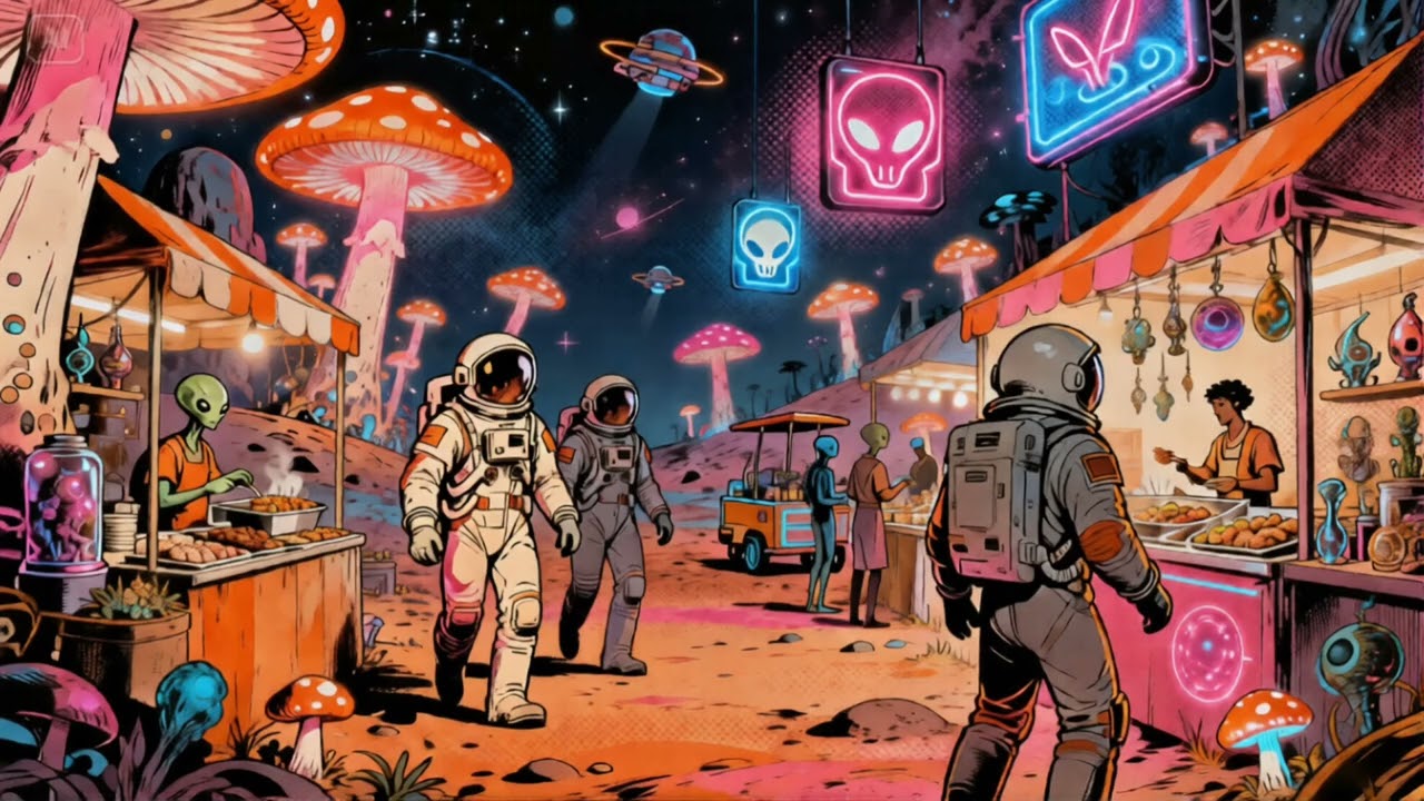 Daft Punk Inspired | Surprise Journey | 🍄🤖 French House, Retro Funk, Disco, Chillwave