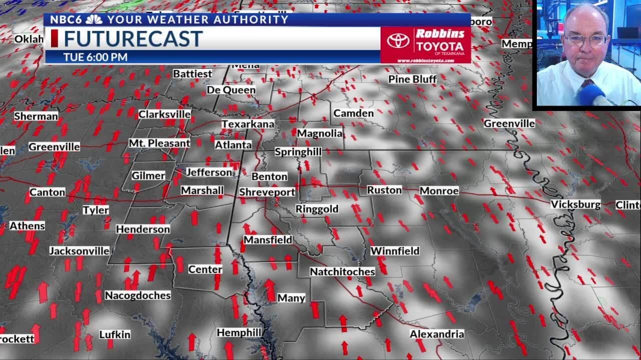Weather Worries: Threat of Storms begins on Wednesday