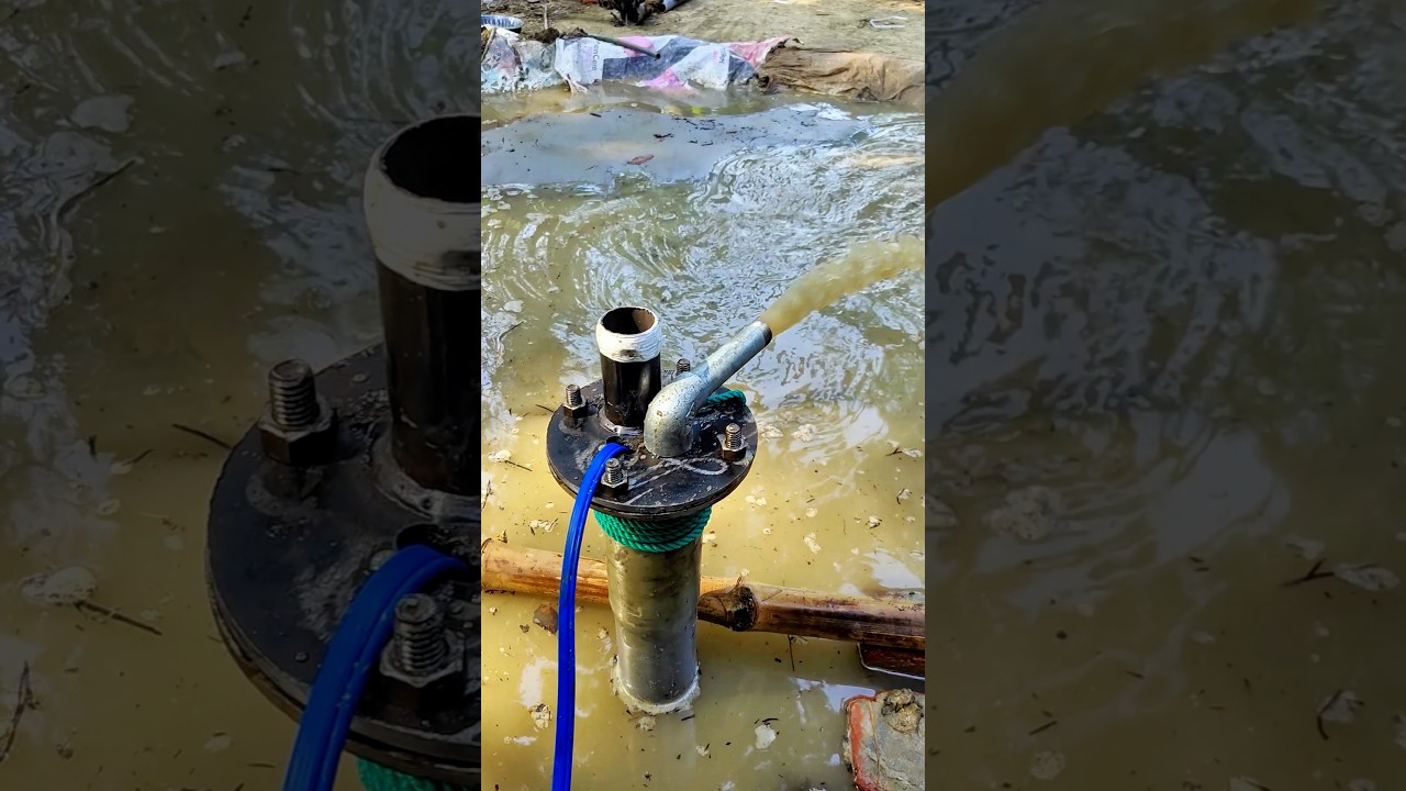 This great tubewell and submersible setting are very useful