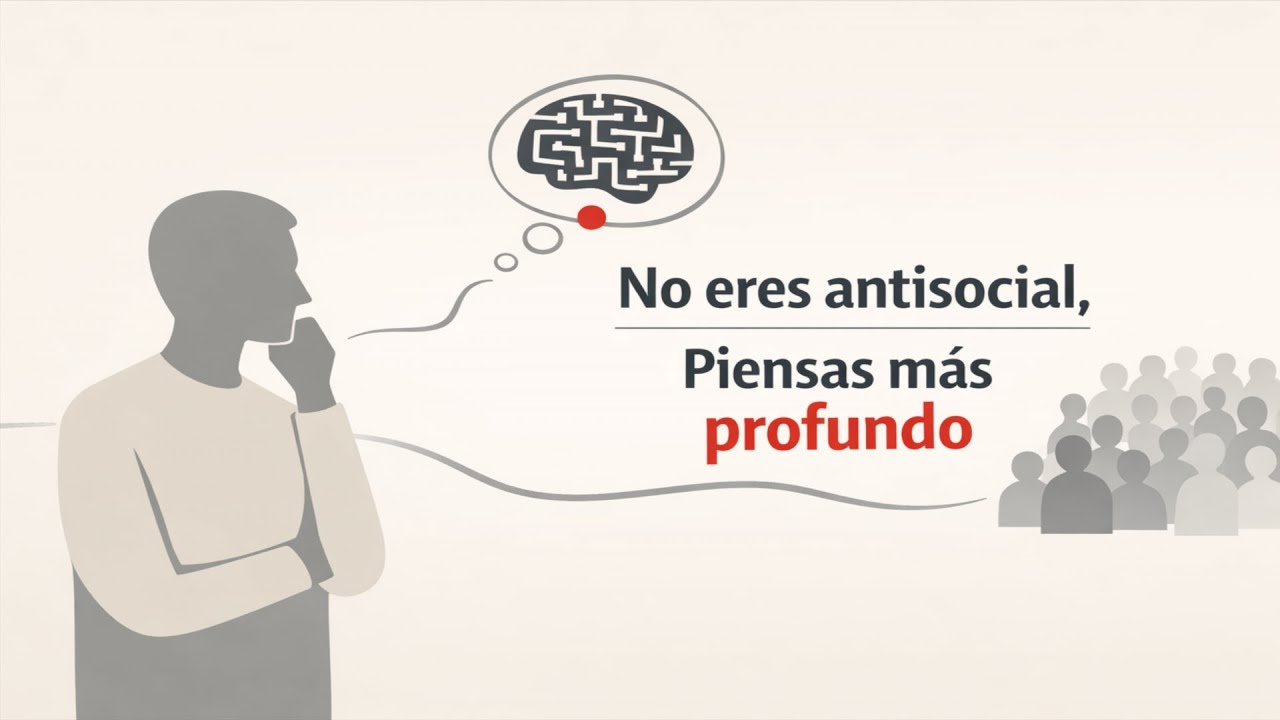 No eres antisocial, solo procesas el mundo con más profundidad