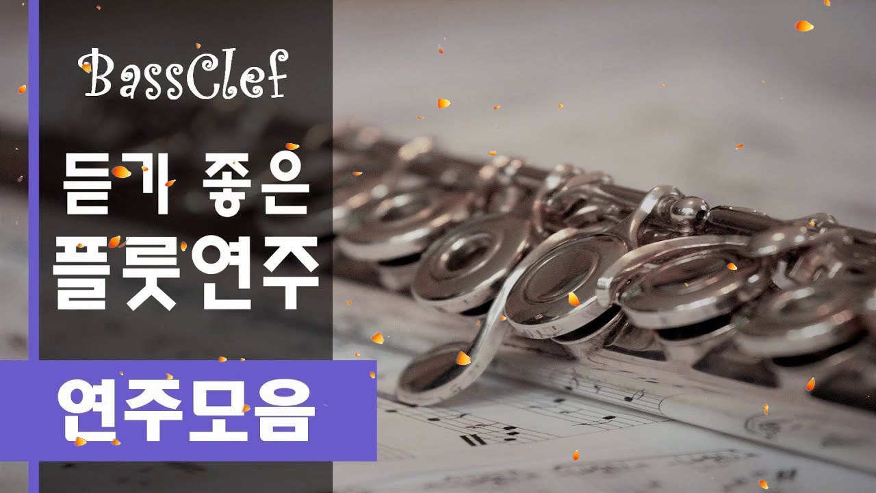 듣기 좋은 플룻 연주모음 / Flute Performance [Audio]