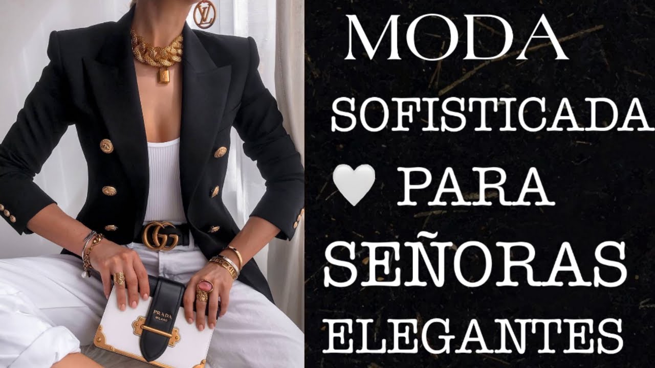 OUTFITS SOFISTICADOS Y MODERNOS PARA SEÑORAS ELEGANTES MODA MUJER 2020 TENDENCIAS EN LOOKS ELEGANTES