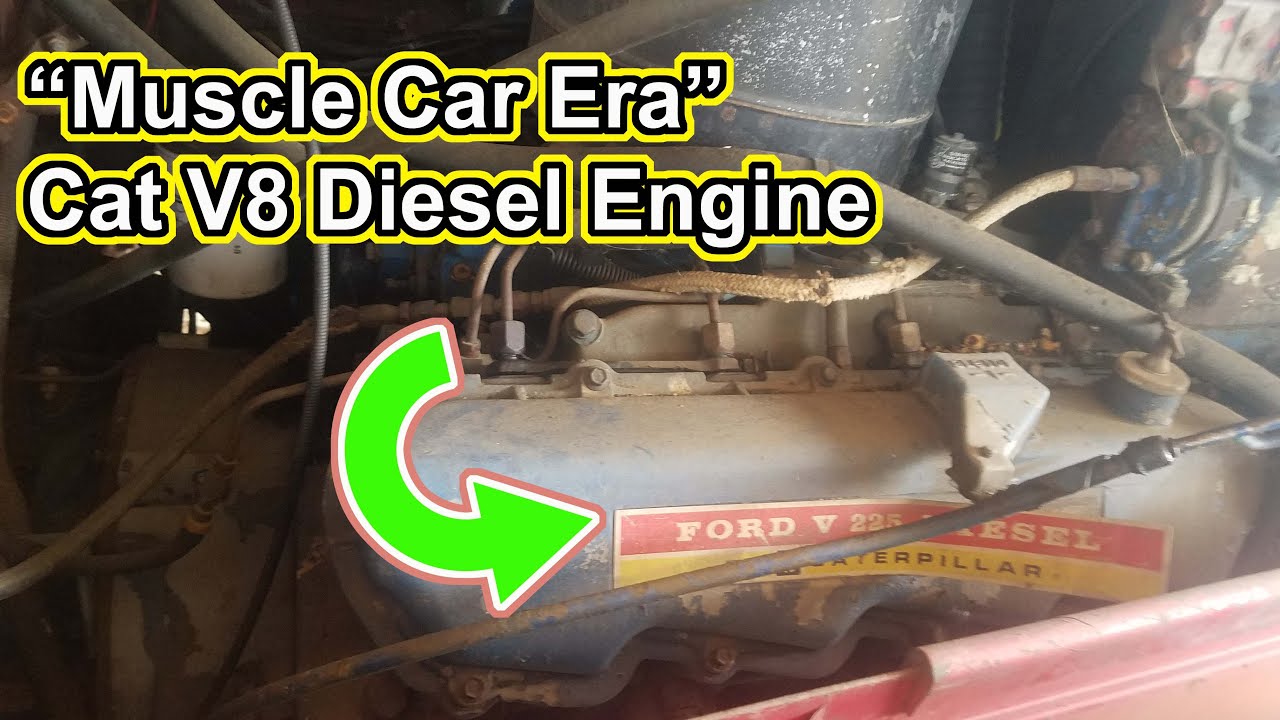 The Cat 1160 V8 Diesel Engine. The Cat 1100 series engine.