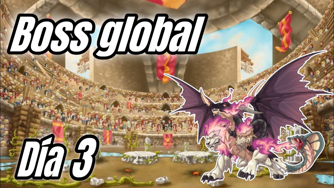 Dia 3 atacando al boss global recuperamos puntos noviembre - Miscrits world of creatures