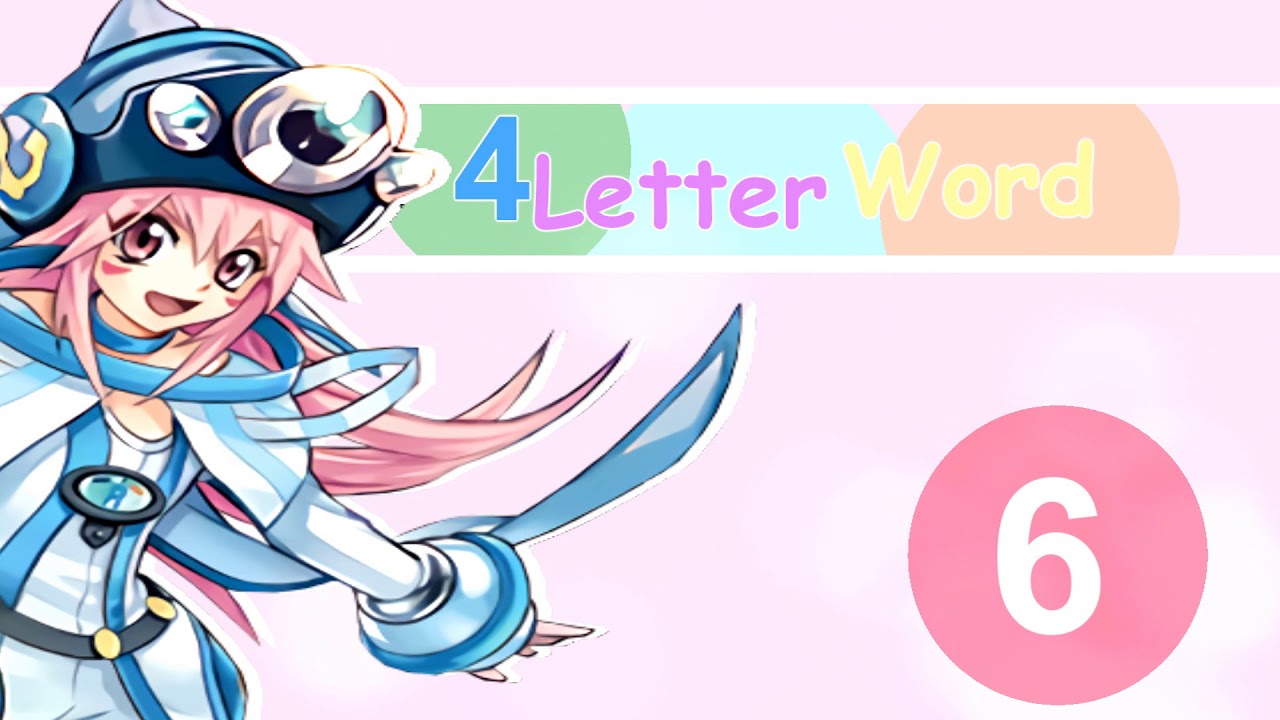 Multi-Anime MEP - 4 Letter Word sign ups CLOSED ( 4/9 DONE)