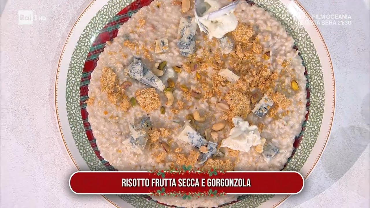 Risotto frutta secca e gorgonzola - È sempre mezzogiorno 11/12/2024