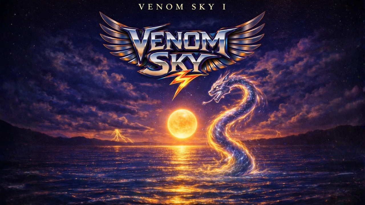 VENOM SKY I (1984) | AI Full Album | 80s Hard Rock | Arena Rock | Power Ballad | Heavy Metal