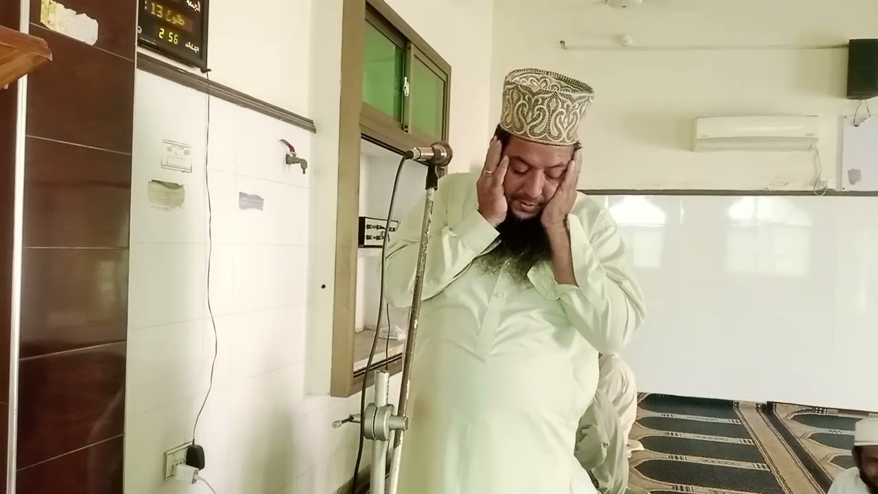 ضمیرمحمدی صاحب آذان جمعہ میموری 