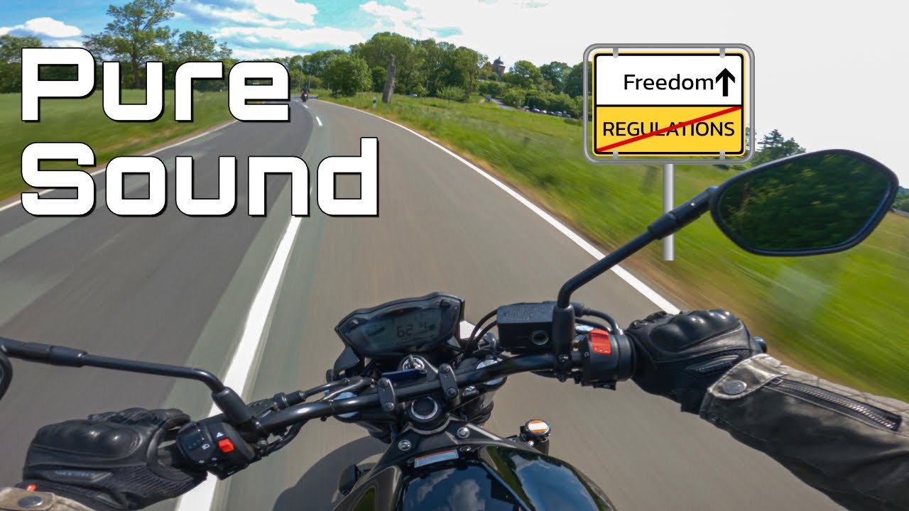 Sababurg Hessen POV RIDE // Suzuki SV 650 [PURE SOUND] + 4K