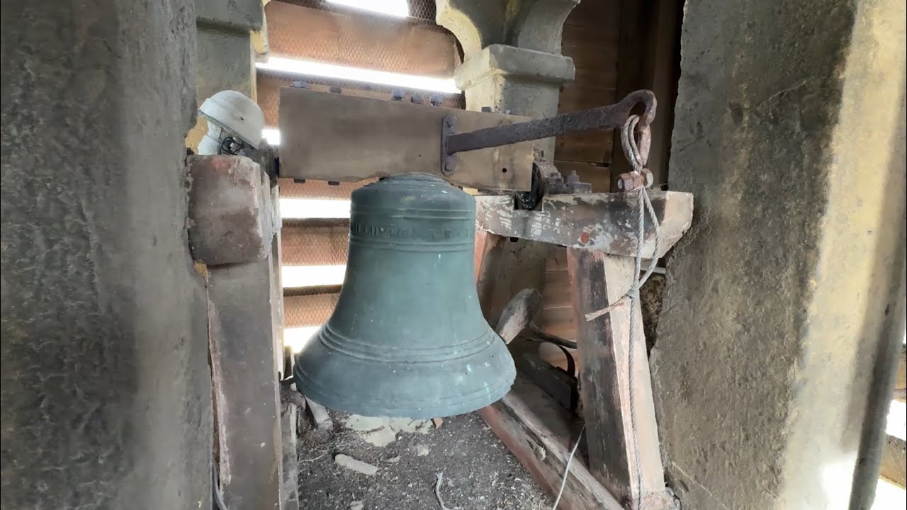 Visiting the Belfry at St Mary's Kingswood, Glos