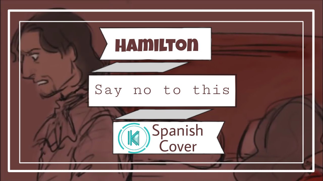 NIEGATE | HAMILTON | SPANISH COVER ESPAÑOL | SAY NO TO THIS
