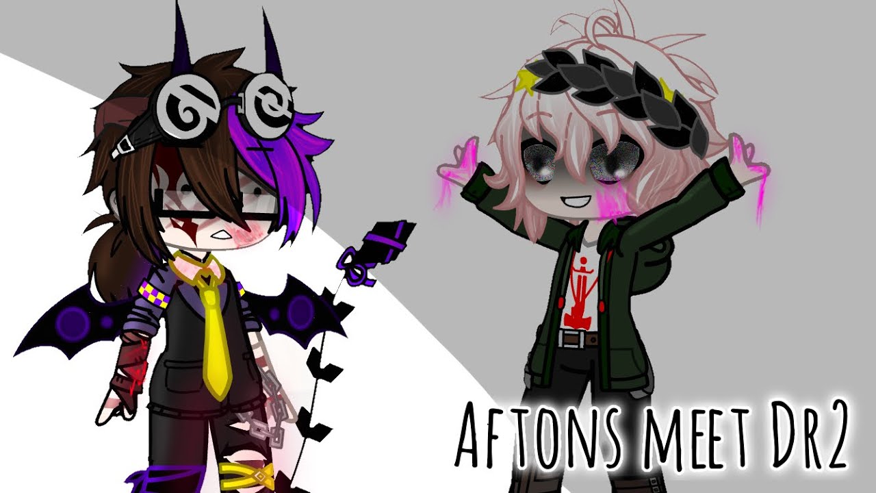 Aftons meet Danganronpa V2 | Afton Family