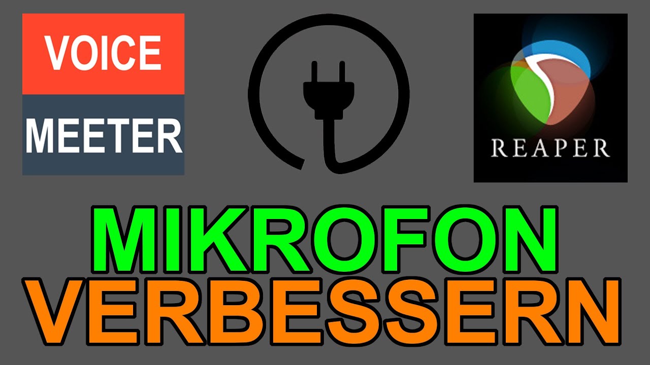 🚨Mikrofon verbessern - VoiceMeeter - Light Host - ReaPlug🚨