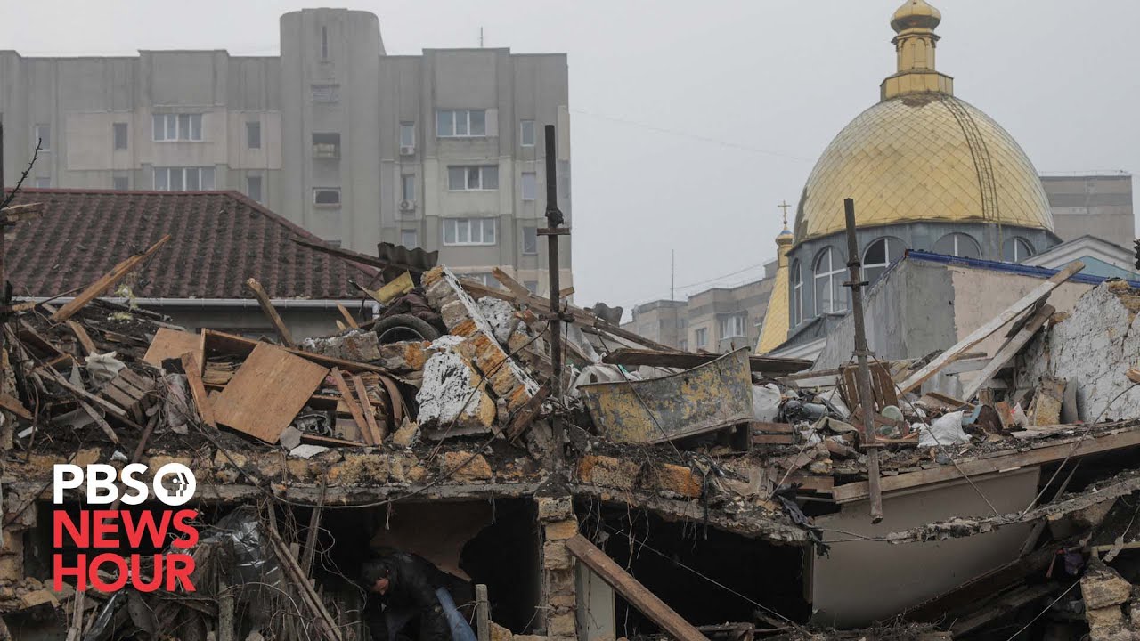 Russia launches one of its biggest air attacks on Ukraine in nearly 2 years of war