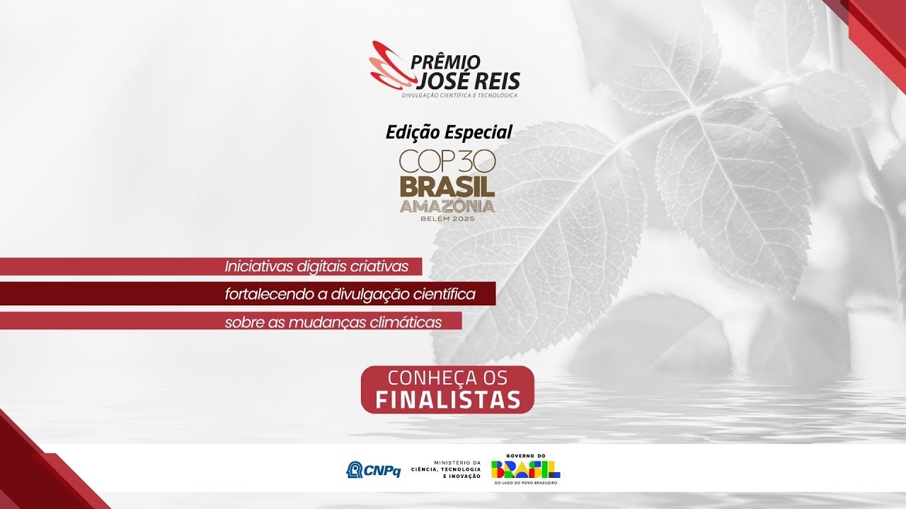 Seminário de Popularização e Divulgação Científica - 45 anos do Prêmio José Reis 30/10 (manhã)