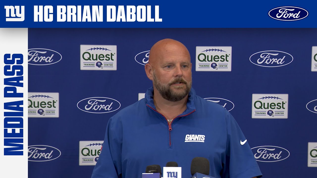 Coach Brian Daboll on Progress at Training Camp | New York Giants