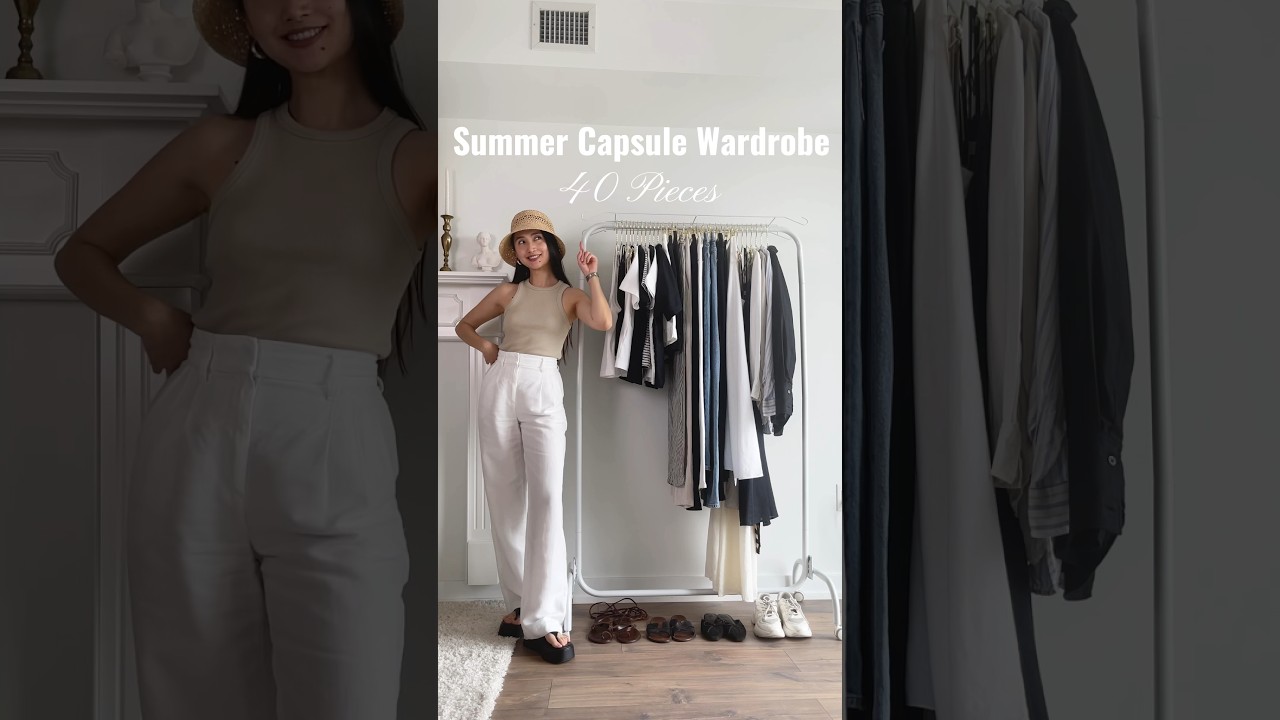 Summer Capsule Wardrobe 2023 #capsulewardrobe