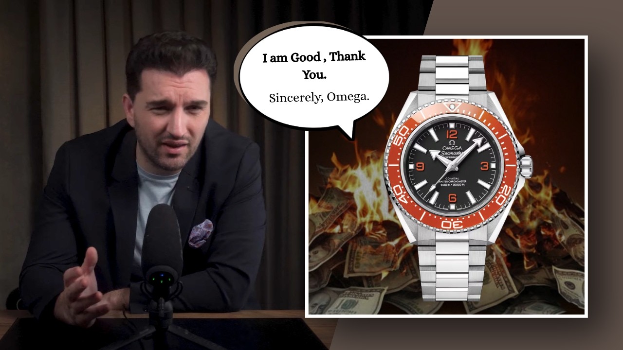 Czego krytycy nie zauważyli w sytuacji Omegi. #zegarki #zegarmistrzostwo #omega