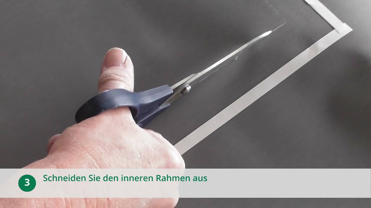 So nähen Sie ein Fenster in Stoff mit 1-Nadel-Maschine