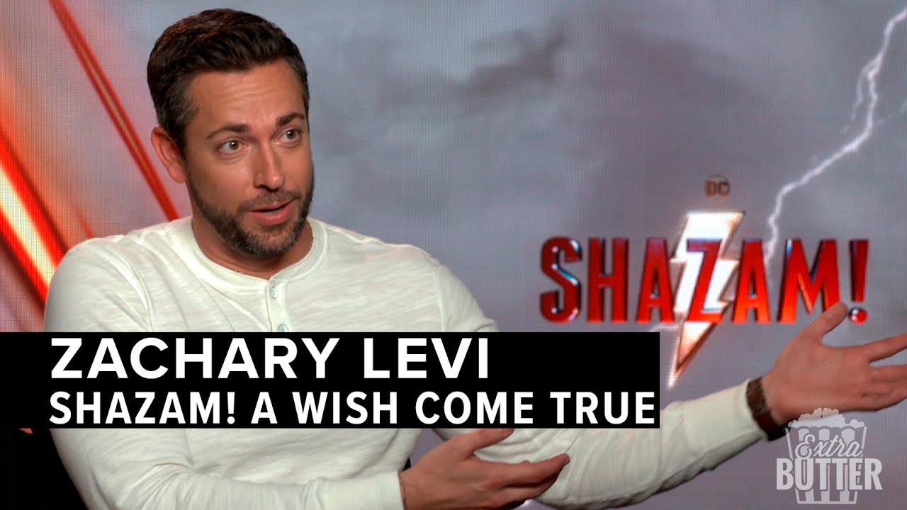 Zachary Levi fulfills childhood dream with Shazam! | Extra Butter Interview