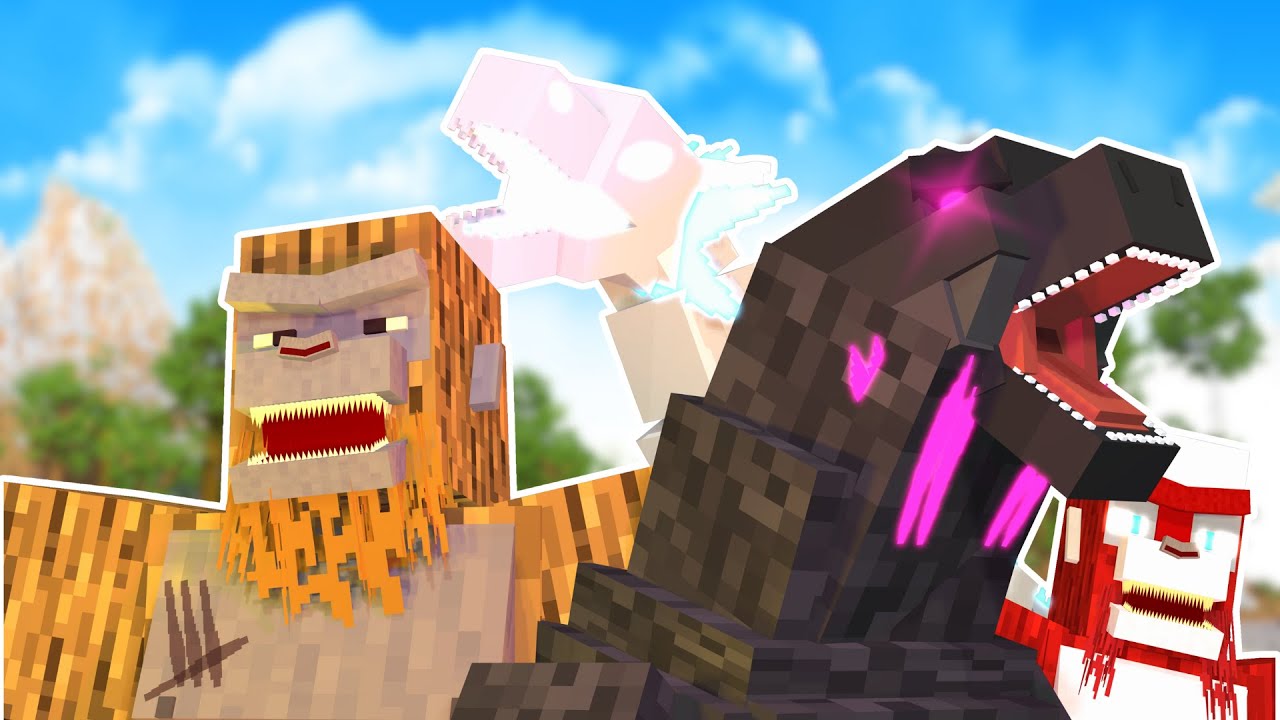 GODZILLA X KONG: THE NEW EMPIRE MUSICAL MINECRAFT VERSION